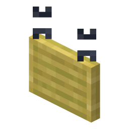 Bamboo Hanging Sign