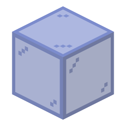 Blue Stained Glass block render