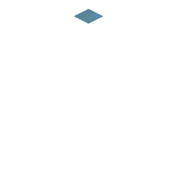 Cyan Stained Glass Pane