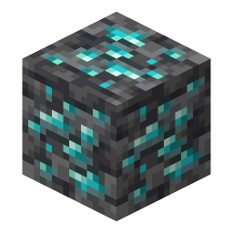 Deepslate Diamond Ore block render
