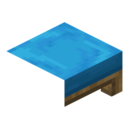 Light Blue Bed
