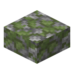 Mossy Cobblestone Slab
