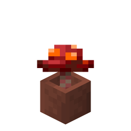 Potted Crimson Fungus