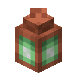 Waxed Copper Lantern