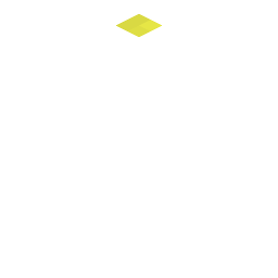Yellow Stained Glass Pane