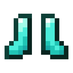 Diamond Boots item render