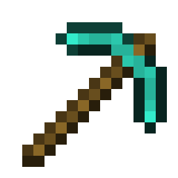 Diamond Pickaxe item render