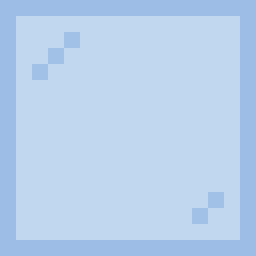 Light Blue Stained Glass Pane