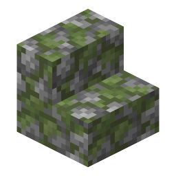 Mossy Cobblestone Stairs