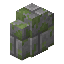Mossy Stone Brick Wall