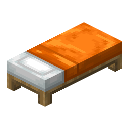Orange Bed
