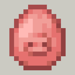 Pig Spawn Egg Minecraft PNG — transparent item & texture